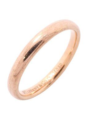 Tiffany & Co Ring Wedding 18k Pink Gold